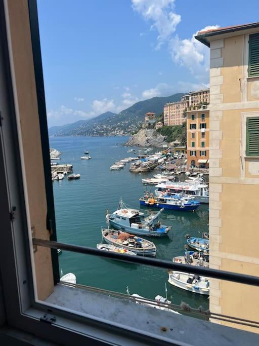 Attico Sul Porticciolo Antico Di Camogli Apartment Exterior photo